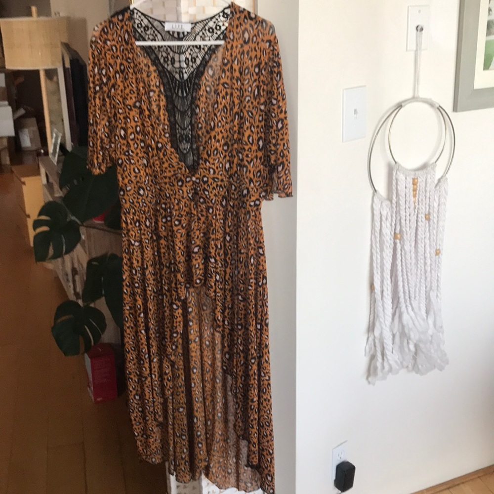 Leopard kimono